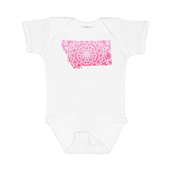 Inktastic Montana Silhouette Mandala Boys or Girls Baby Bodysuit