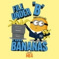 thumbnail image 2 of Men's Despicable Me 4 Jorge File Under "B" for Bananas Graphic T-Shirt, 2 of 4