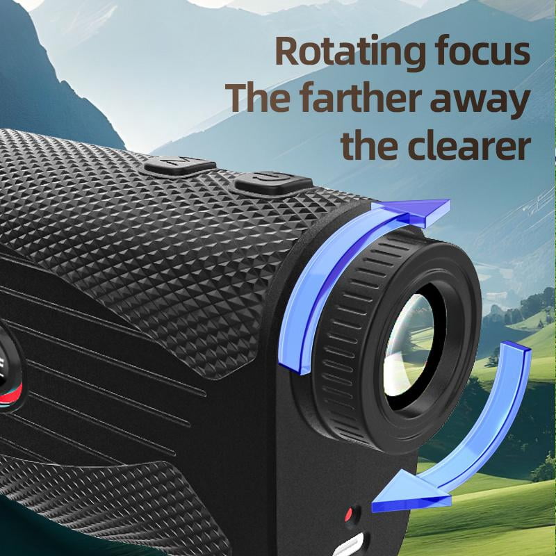 OBAZHA Golf Distance Meter, 1200 Yards Golf Laser Distance Meter, 7x Magnification Golf Distance Meter