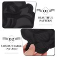 thumbnail image 3 of QUMIIRITY 8Ud Parches Decorativos Para Ropa En Color Negro Con De Rosa Ideal Para Reparar Y Personalizar, 3 of 7