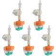 thumbnail image 1 of 5pcs Rotary Sprinkler With Hanging Watering Can Sprayer Garden Watering Micro Drip Irrigation Dripper Fitting, 1 of 5