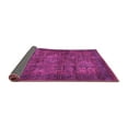 thumbnail image 2 of Ahgly Company Indoor Round Abstract Pink Modern Area Rugs, 8' Round, 2 of 4