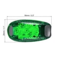 thumbnail image 2 of Uxcell LED Safety Light, 4 Pack Bicycle Tail Light Running Lights, Green, 2 of 6