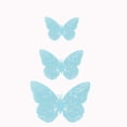thumbnail image 6 of Efavormart 12 Pack | 3D Turquoise Butterfly Wall Decals DIY Removable Mural Stickers Cake Decorations, 6 of 10