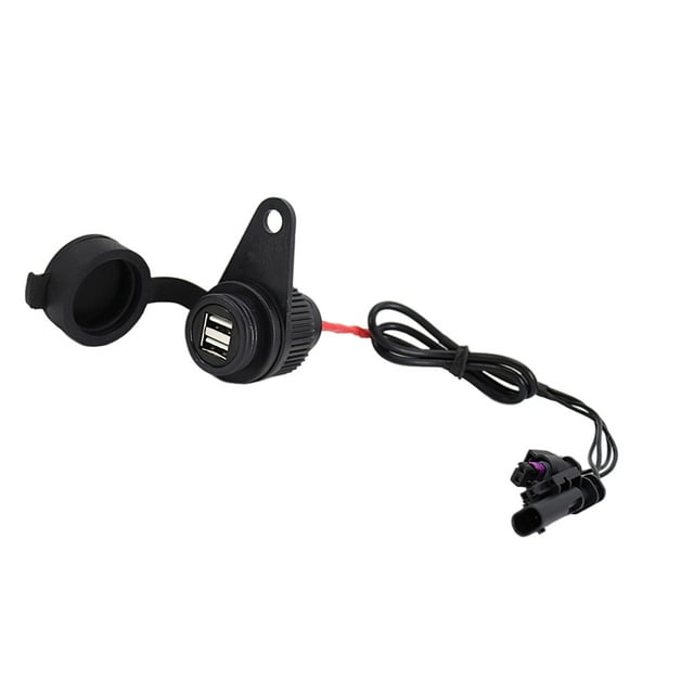 Enchufe de de motocicleta, puerto USB Dual, accesorios de desconexión rápida, conector impermeable para teléfonos R1250RT R 1200 RT LC R con puertos USB