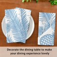 thumbnail image 6 of Iauyy Satin Napkins Set of 4- Hawaiian Pattern 4 DIY Printing Decoration Cloth Napkin- Easy Care for Home/Party, 6 of 8