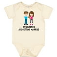 thumbnail image 3 of Inktastic My Parents Are Getting Married Boys or Girls Baby Bodysuit, 3 of 5