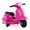 Rose, variante sur Costway Moto pour Enfants à Chevaucher avec Roues Stabilisatrices, Phare, Klaxon, Batterie 6 V, Blanc