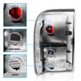 AmeriLite for 19931997 Ford Ranger Chrome Euro Replacement Brake Tail