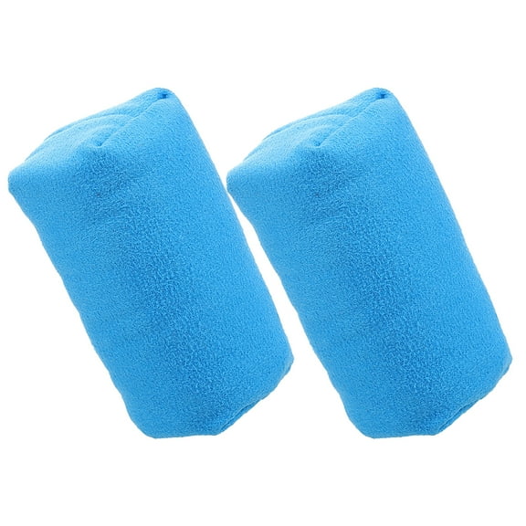 Hemoton 2pcs Auto Detailing Applicator Pads Car Wax Applicator Sponge Tire Dressing Sponge Car Wash Sponge
