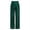 Green, variant on Women’s Sparkly Sequins Wide Leg Pants High Waist Shiny Flare Trousers Disco Rave Party Pants L Black