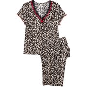 Women's Plus Slinky Jersey 2-Piece Pajama Set