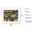 thumbnail image 2 of Dance Hall in Arles France (Tanzsaal in Arles) - From an Original Color Painting by Vincent van Gogh c.1888 - Fine Art Rolled Canvas Print 11in x 14in, 2 of 4