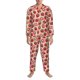 thumbnail image 3 of Balery Cute Strawberry Pijama para Hombre de Dos Piezas con Manga Larga, Conjunto de Dormir y Descanso Suave con Bolsillos-XX-Large, 3 of 7