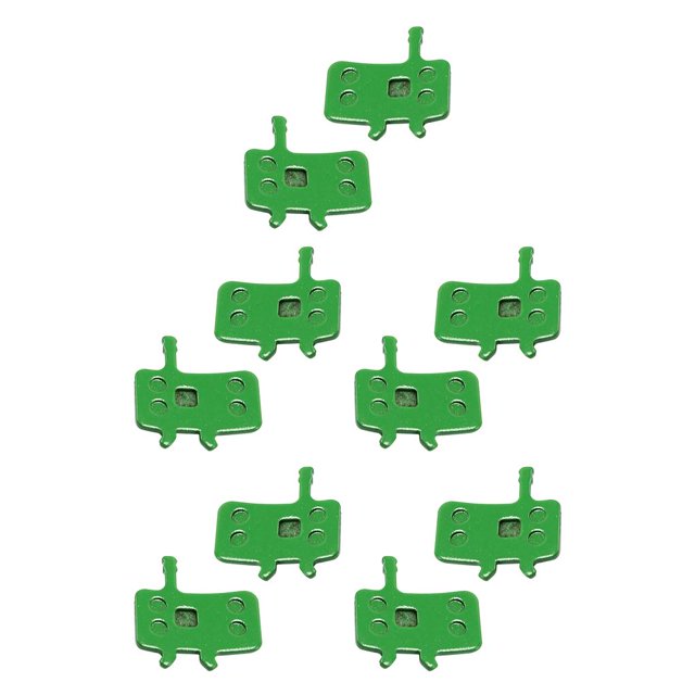 Greeniant 1 par de pastillas de freno para bicicleta de montaña, disco hidráulico, pastilla de freno de cerámica, accesorio para ciclismo, 02A 02A 5piezas