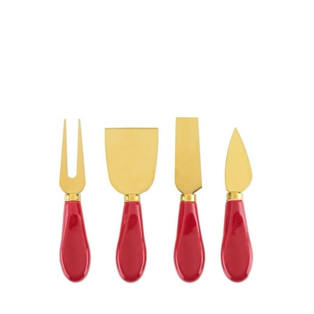cheese cutting knife red