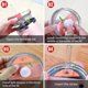 thumbnail image 4 of 8 Set Spill Stopper For Stanley 40 Oz 30 Oz Tumbler, Leak Stopper Compatible With Stanley Qunercher H2.0 Flowstate Tumbler, 4 of 5