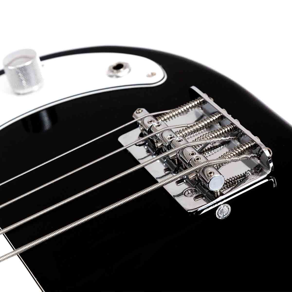 Topbuy Electric Bass Guitar Full Size 4 String for Beginners w/ Bag Amp Cord Black