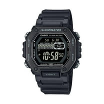 Casio Men's Digital Sports Watch with Metal Bezel, Black MWD-110HB-1BV