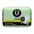 thumbnail image 5 of U by Kotex Clean & Secure Ultra Thin Pads, Regular Absorbency, 22 Count, 5 of 9