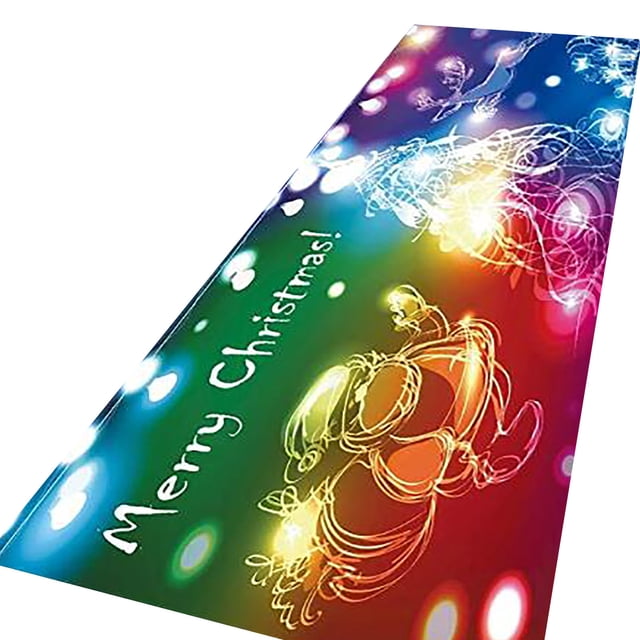 Decorative Area Rug Merry Christmas Mats Merry Christmas Welcome Doormats Indoor Home Carpets Decor Floor Carpet,Living Room Rug,Bedroom Rug,Non Slip Rug,Wool Rug,Cotton Rug,Synthetic Rug,Soft Plush