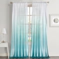 thumbnail image 2 of Ojales Cortinas Bufandas Cinta fruncido Cortina de puerta Cortina de ventana Cortina decorativa para , o sala de 140x225cm BLESIY Cenefas de cortina de ventana, 2 of 8