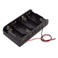 thumbnail image 4 of SDTC Tech Lot de 2 Support de Pile 4X C Boîtier de Pile 6V C avec Fils, 4 of 4