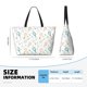 thumbnail image 4 of Easygdp Cute Tennis Rackets Bolsa de Viaje de Playa de Gran Capacidad, Bolsa Tote Perfecta para la Playa, Escapadas de Fin de Semana y Viajes, 4 of 7
