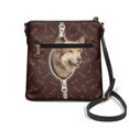 thumbnail image 2 of HELLHERO Akita Dog Bone Women's Shoulder Crossbody Bag, PU Leather Waterproof Durable Zipper Purse for Everyday Use and Short Journeys, 2 of 7