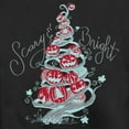 thumbnail image 2 of Men's The Nightmare Before Christmas Scary & Bright Tree Sweatshirt Black Large, 2 of 4