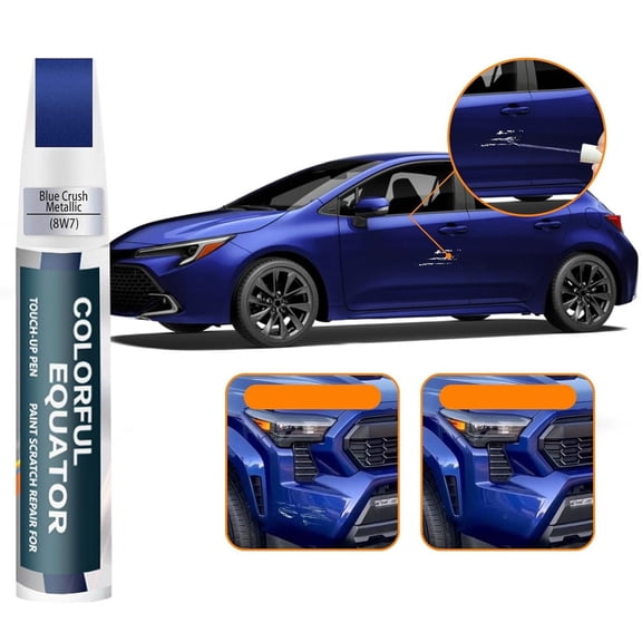 1Pc Car Touch Up Paint,Car Paint Scratch Repair Pen,Automotive Scratch Repair Touch-Up Paint Pen,Vehicle Minor Scratch Repair Pen,Quick And Easy Automotive Paint Touch Up For Car Scratch,Blue