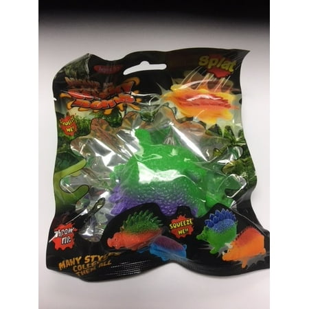 Cp You Get 1 Dinosaur Age Sticky Bomb Splat Ball Squishy Toy Slime Cool Novelty ( Pack Will be Random) Ages 5