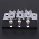 thumbnail image 3 of Montaje lines de puente de guitarra eléctrica de 3 cuerdas con 1 herramienta de de tornillos de 4 llaves Plata Yuyangstore Puente de guitarra eléctrica, 3 of 8