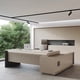 thumbnail image 3 of Office Console Desk Drawers Meeting School Boss Computer Office Desk Luxury Table Cheap Ordinateur Fashionable Furniture My Lux Decor Round, 3 of 12