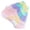 Colorful, variant on 6 Pairs Ankle Compression Socks for Women & Men VLOOCKLE – Low Cut Running Socks with Arch Support, Cushioned Sole & Heel Tab Multicolor
