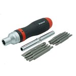 Interchangeable Bit 19 in 1 Ratchet Screwdriver Tool Set