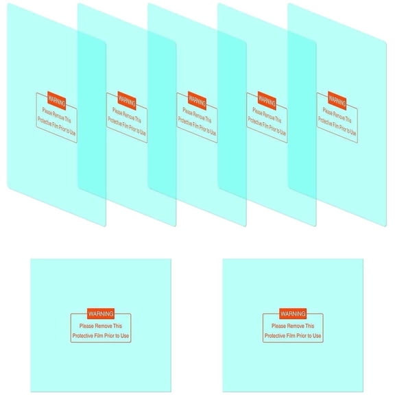 YesWelder 7-Piece True-Color Auto-Darkening Replacement Lens Set for M800H Welding Helmet