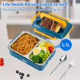 thumbnail image 4 of Electric Lunch Box For Car 3 In 1 Portable Food Warmer Heater Insulation Lunch Bag, 4 of 5