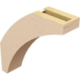 thumbnail image 5 of Ekena Millwork 3"W x 12"D x 12"H Thorton Rough Cedar Woodgrain TimberThane Knee Brace, Primed, 5 of 6