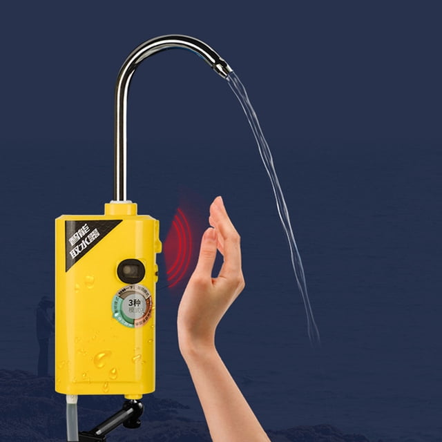 Bomba de oxígeno de pesca portátil, absorbente de agua, inducción automática inteligente, LED, bomba de oxígeno de pesca