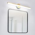 thumbnail image 2 of Luz de espejo de baño Luz de pared de baño de madera LED 14W 60cm Luz de pared LED Luz de pared de madera interior para dormitorio Pasillo Escaleras (Blanco frío) [Clase de eficiencia energética E] JAMW Sencillez, 2 of 5