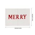 thumbnail image 2 of Christmas Rug | Merry And Cozy | Imitation Area Rug With Raised Design Comfy Throw Blankets Big Living Room Rug Blanket Rug Soft Stone And Beam Throw Blanket Knot Thrown Blanket Carpets And Rugs Area, 2 of 3