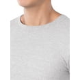 thumbnail image 4 of Fruit of the Loom Men's Thermal Waffle Crew Top, Sizes S-5XL, 4 of 8