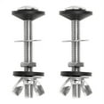 thumbnail image 2 of 6 Pack Toilet Tank to Bowl Bolt Kits Cistern Bolts Kit,Stainless Steel Toilet Pan Fixing Fitting with Double Gaskets, 2 of 8