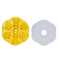 thumbnail image 2 of , Cake Mould Glossy Silicone Safe  For Home Yellow, 2 of 8