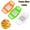 Green, variant on tooloflife Potato Cutter Slicer Food Chopper for for Onion Potatoes Tomatoes Carrot Stainless Steel Blades