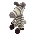 thumbnail image 1 of Muñeca de Cebra Soledad para Principiantes de Tejer DIY Juguete de Peluche, 1 of 7