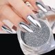 thumbnail image 1 of Polvo cromado de purpurina de sirena embotellado, pigmento holográfico Aurora, bricolaje, Perla blanca, frotamiento, manicura, 1 tarro, 2023, 1 of 4