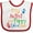 White and Red, variant on Inktastic Mimi and Pappy Love Me Boys or Girls Baby Bib