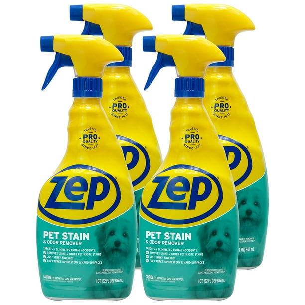 Zep Pet Stain and Odor Remover 32 Ounce ZUPETODR32 (Cases of 4